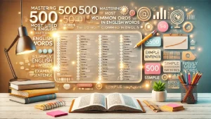 Cursos Online de Inglés 19 Curso para aprender las 500 palabras más comunes en inglés